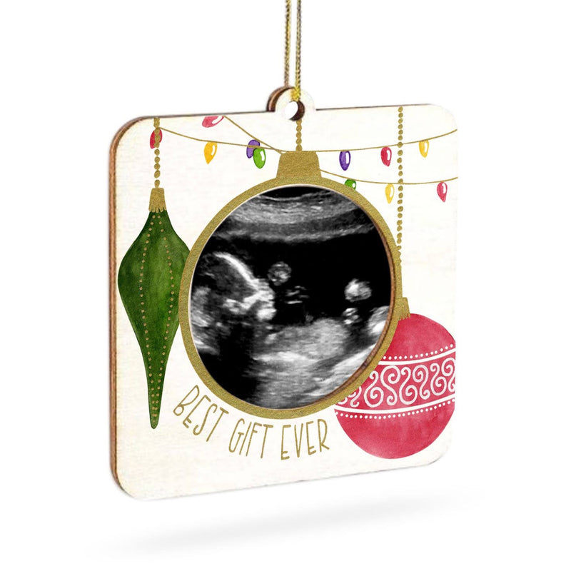 Load image into Gallery viewer, Wooden Ultrasound Ornaments
